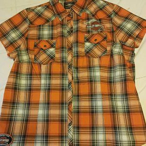 Harley Davidson Front Snap TShirt